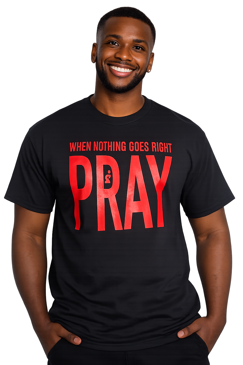 When Nothing Goes Right Pray Family Matching T-Shirt | Baby, Kids & Adult