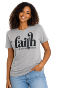 Faith – Let It Be Bigger Than Your Fears Inspirational T-Shirt